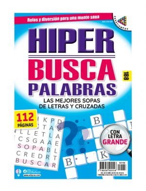 HBP188, hiperbuscapalabras 188, cruzadas, sopas de letras