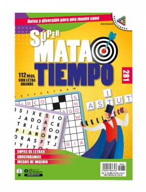 Especial palabragramas, SMT 281, sopas de letras, letra grande