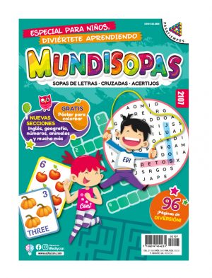 Mundisopas-2107, especial para niños y niñas, diviertete aprendiendo