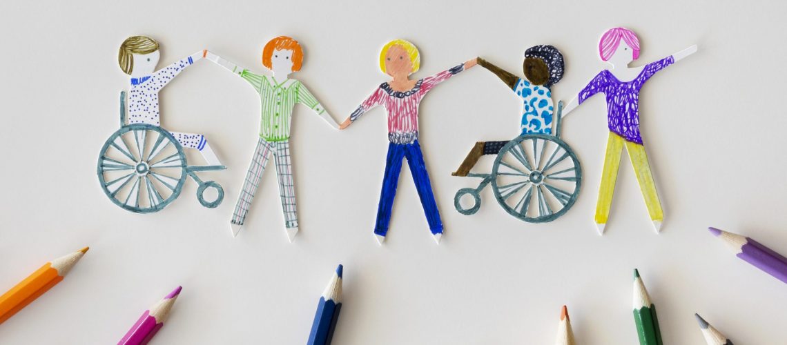 multi-ethnic-and-disabled-people-community-with-pencils