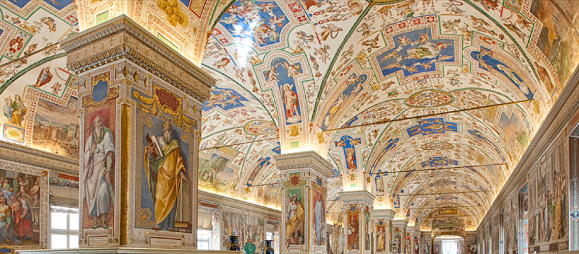 Biblioteca Vaticana. Foto:  www.vaticanlibrary.va